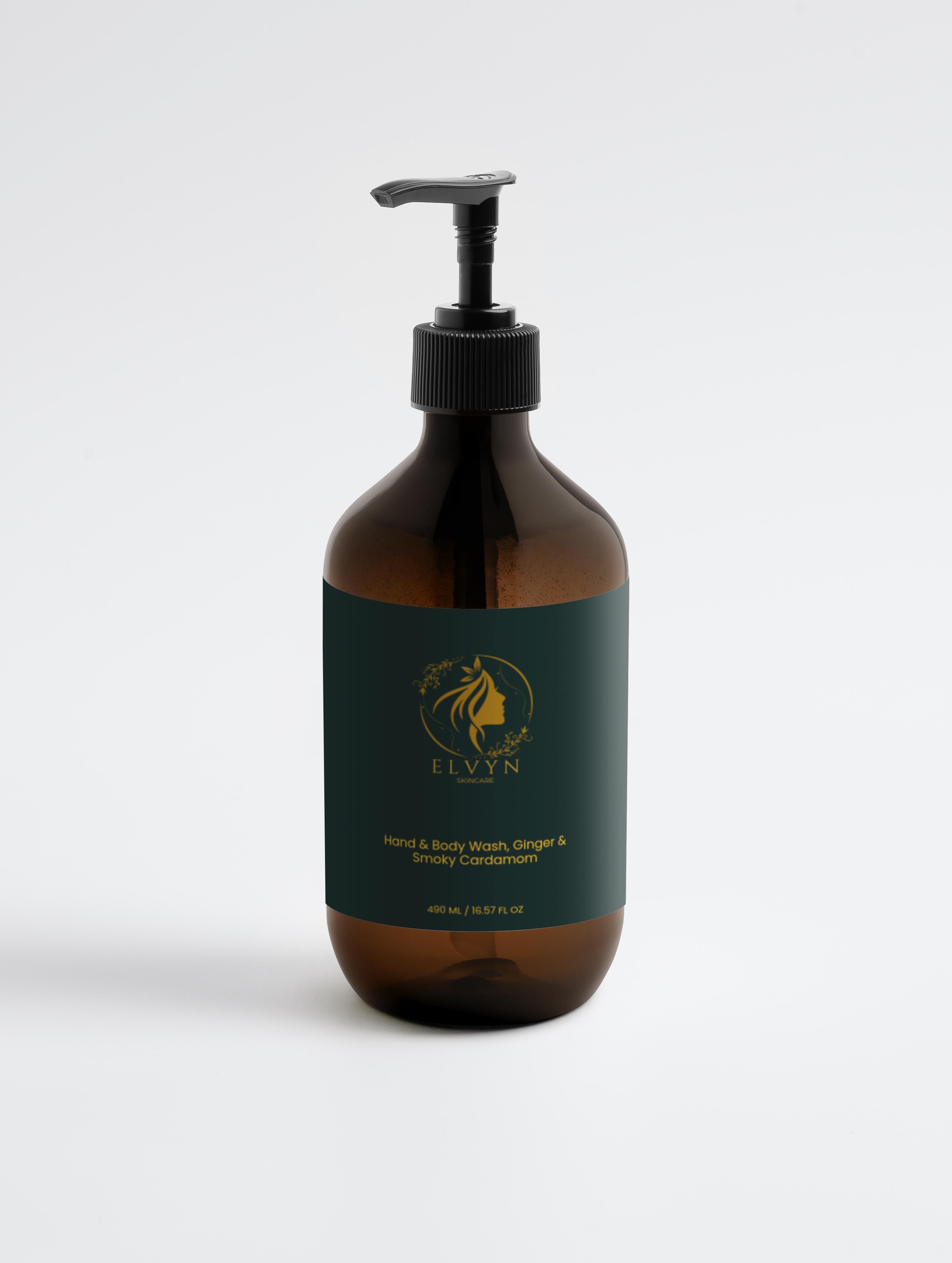 Hand & Body Wash, Ginger & Smoky Cardamom