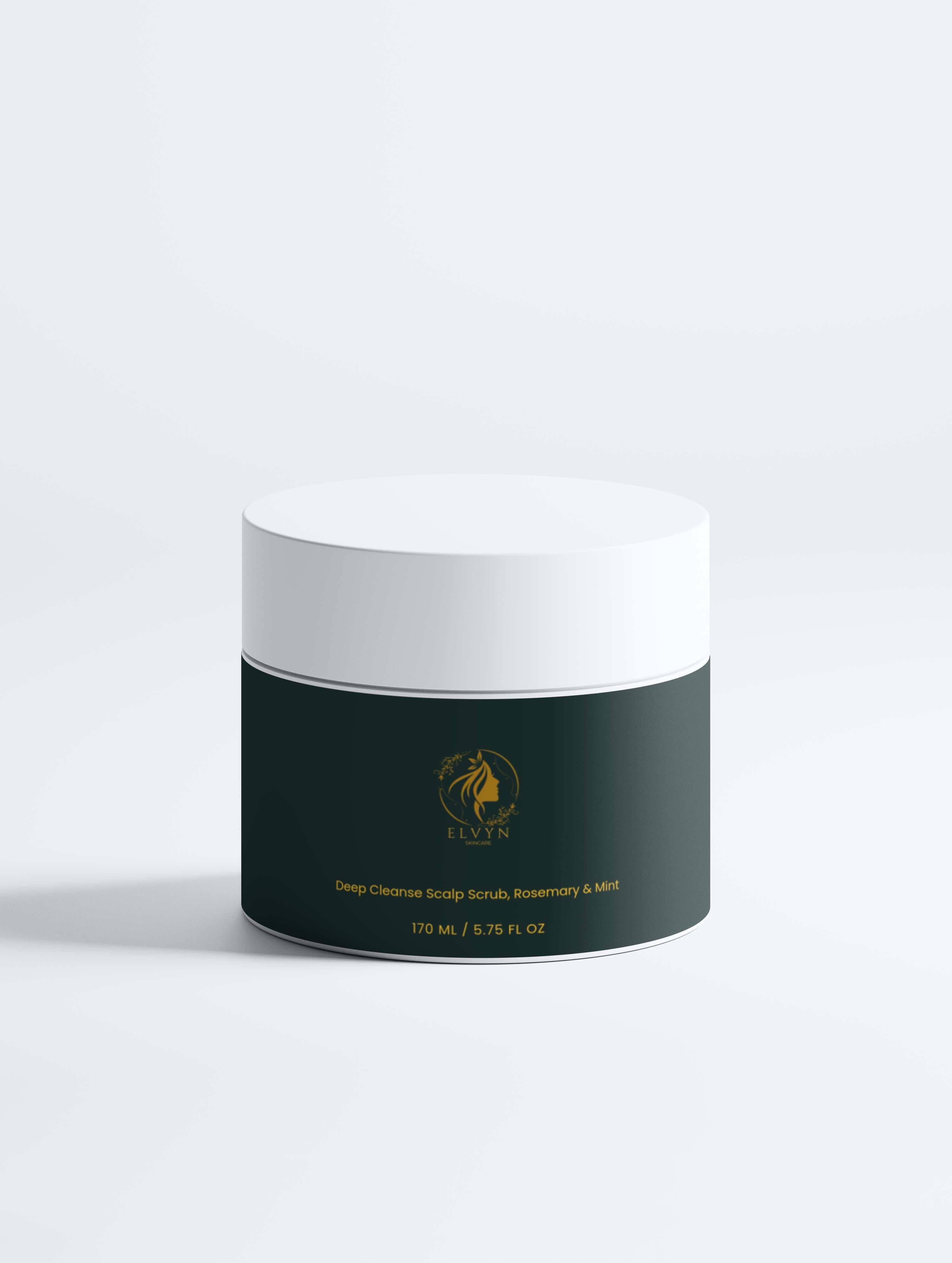 Deep Cleanse Scalp Scrub, Rosemary & Mint